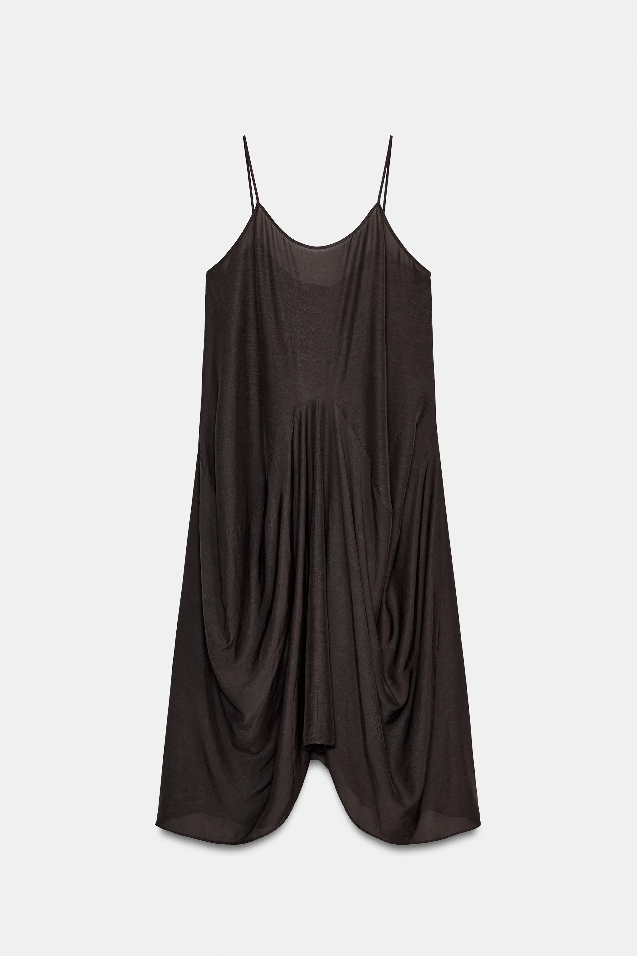 ZW COLLECTION DRAPED VOLUMINOUS DRESS